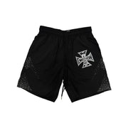 Mixed emotion classic nylon shorts by MIXED EMOTION