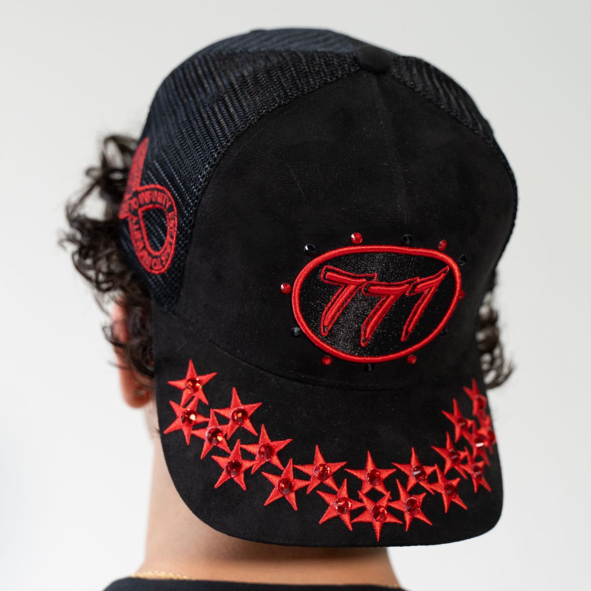 Hudson V1 diamond 777 suede trucker hat - HATS - Cityswagusa.com