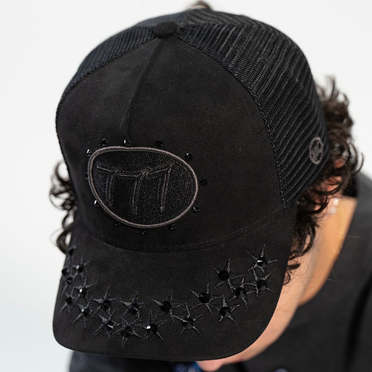 Hudson V1 diamond 777 suede trucker hat - HATS - Cityswagusa.com