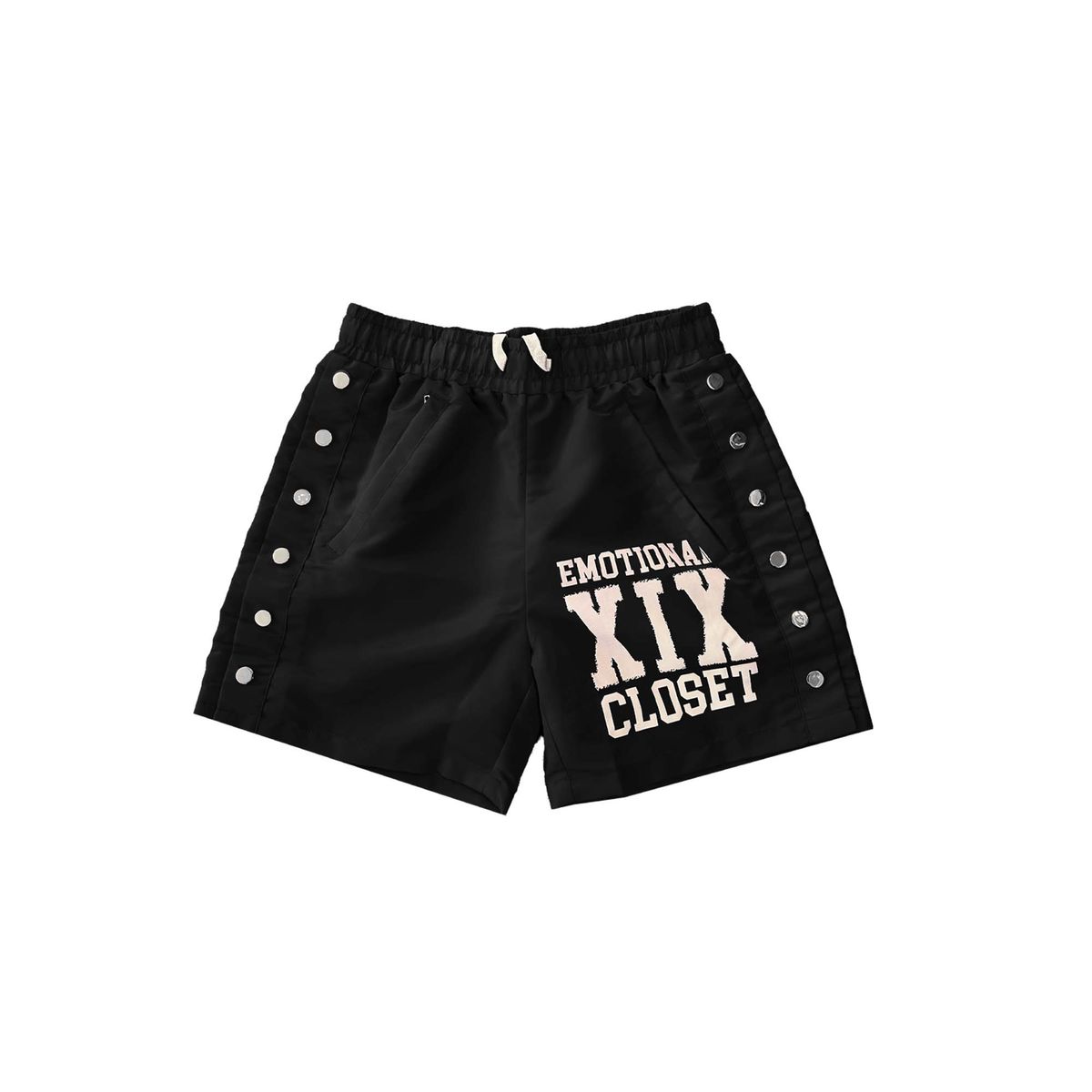 Mixed Emotion backyard nylon shorts by MIXED EMOTION