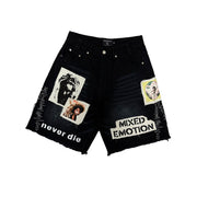 Mixed emotion chaos carpenter shorts by MIXED EMOTION