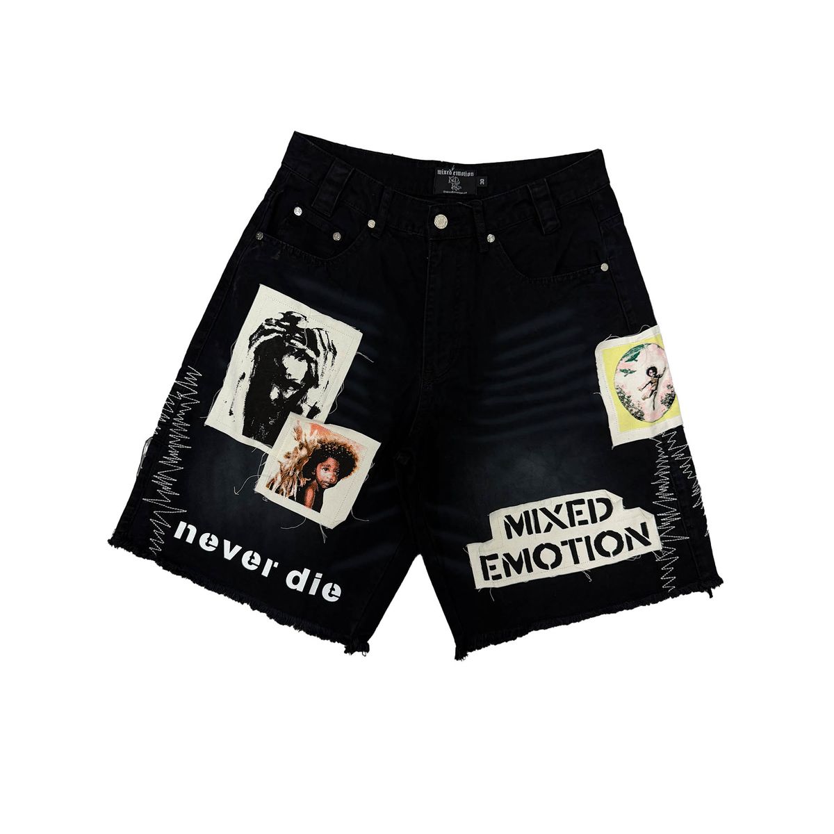 Mixed emotion chaos carpenter shorts by MIXED EMOTION