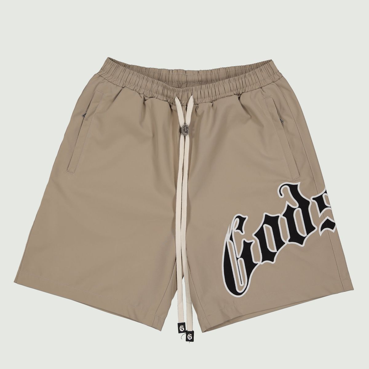 Godspeed og logo nylon shorts by GODSPEED