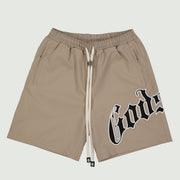 Godspeed og logo nylon shorts by GODSPEED