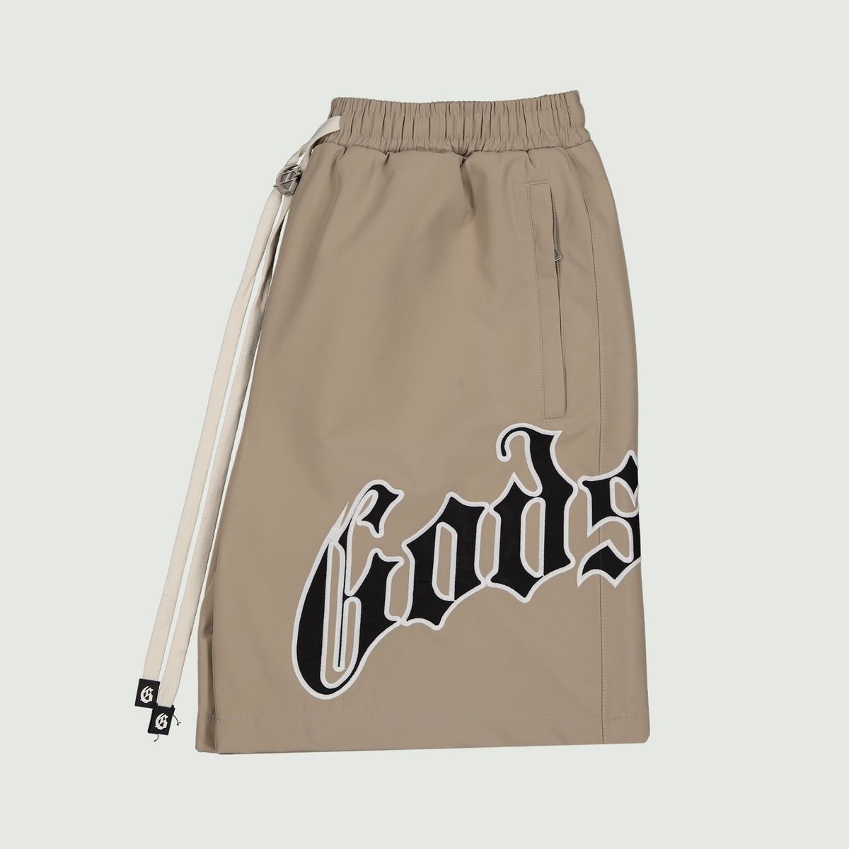Godspeed og logo nylon shorts by GODSPEED