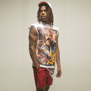 Hudson nyc cutoff sleeves Kobe t-shirt - T-SHIRT - Cityswagusa.com