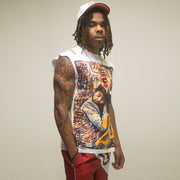 Hudson nyc cutoff sleeves Kobe t-shirt - T-SHIRT - Cityswagusa.com