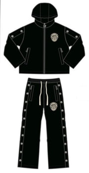 Legends Prevail shield swishy sweat suit by TODAYS TRENDS