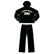 Legends Prevail shield swishy sweat suit by TODAYS TRENDS