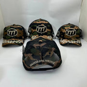 Hudson V1 camo diamond 777 trucker hat - HATS - Cityswagusa.com