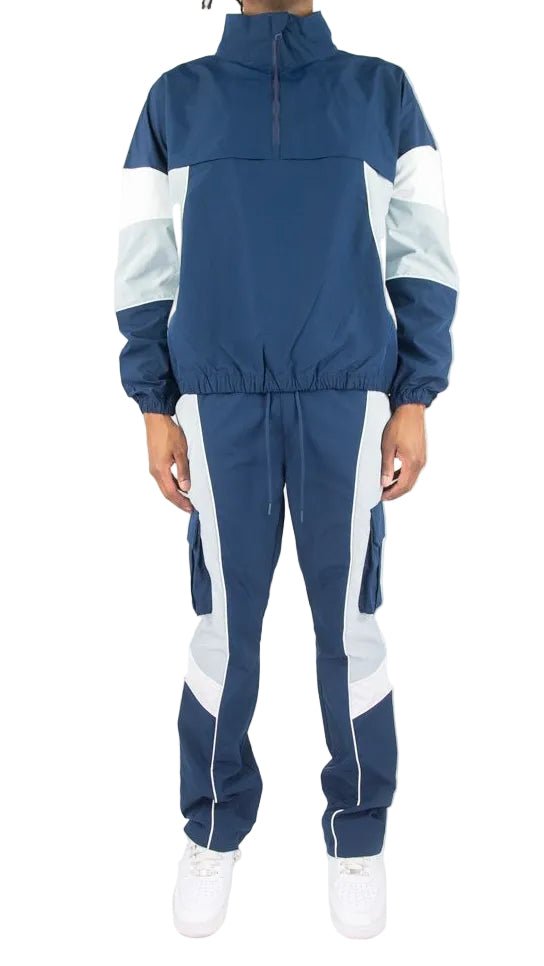 Rebel minds ripstop nylon colorblock set by REBEL MINDS