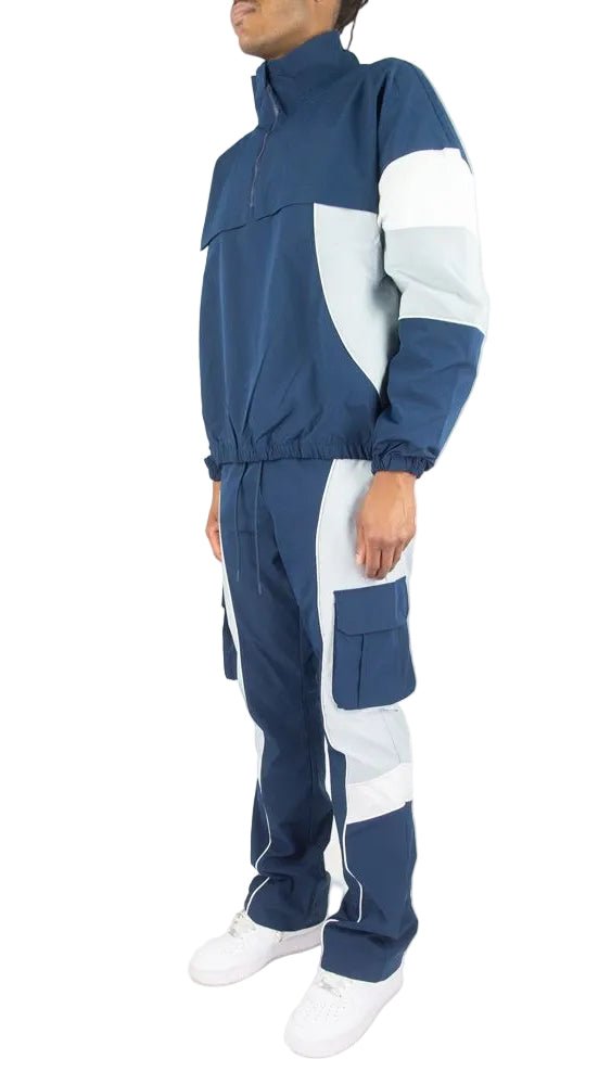 Rebel minds ripstop nylon colorblock set by REBEL MINDS