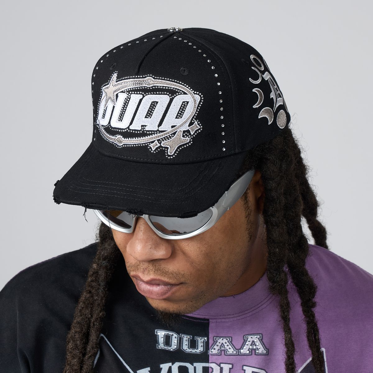 Duaa onyx snapback hat - HATS - Cityswagusa.com
