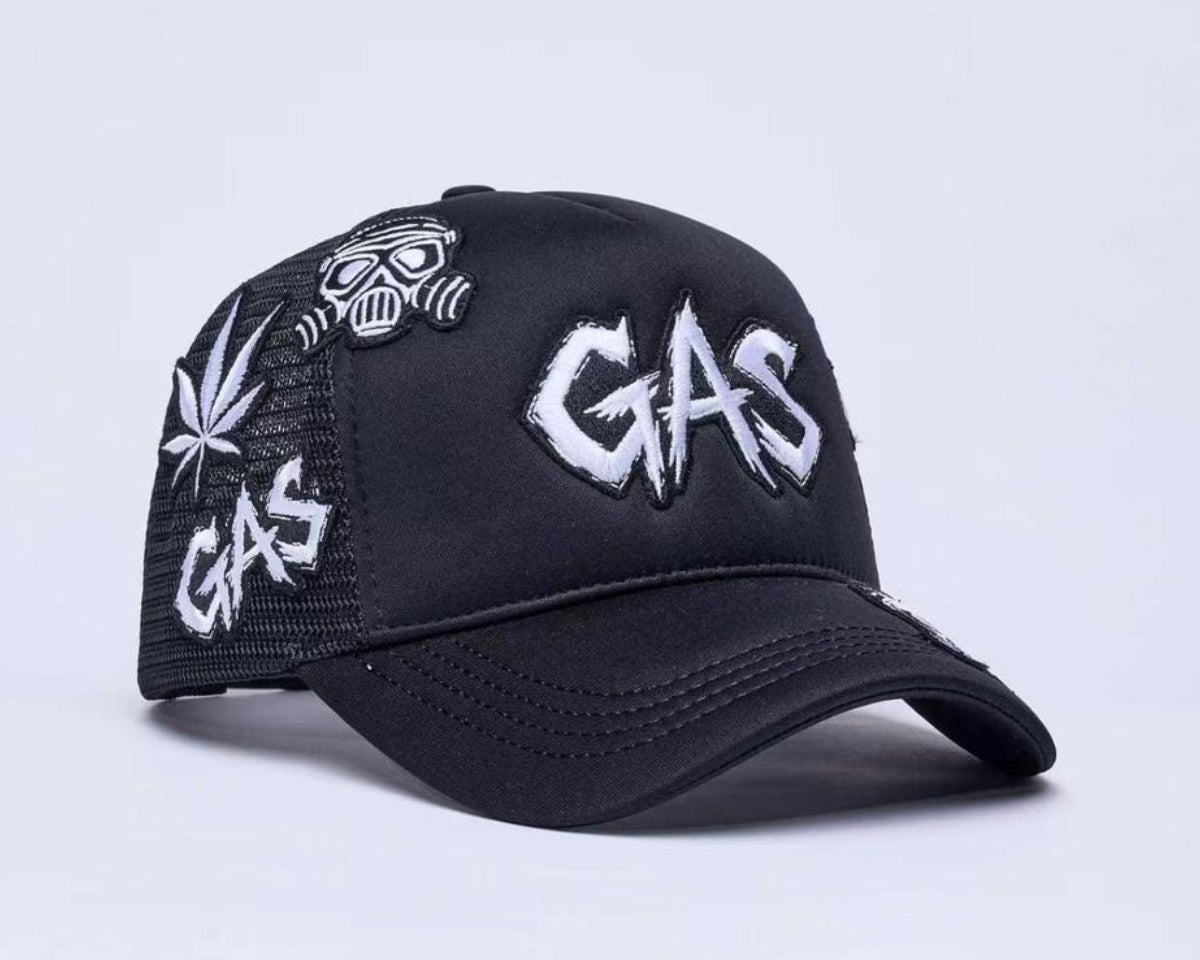 Gas services 24/7 snapback trucker hat by GAS SERVICE