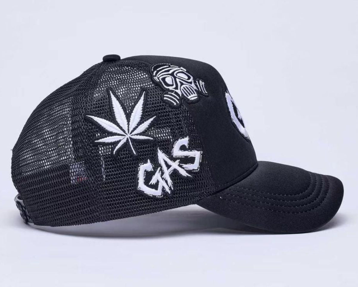 Gas services 24/7 snapback trucker hat by GAS SERVICE
