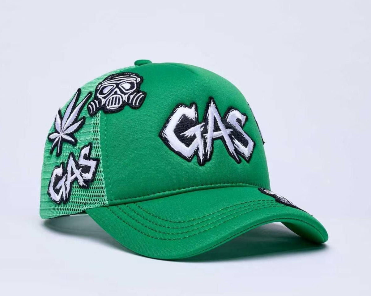 Gas services 24/7 snapback trucker hat by GAS SERVICE