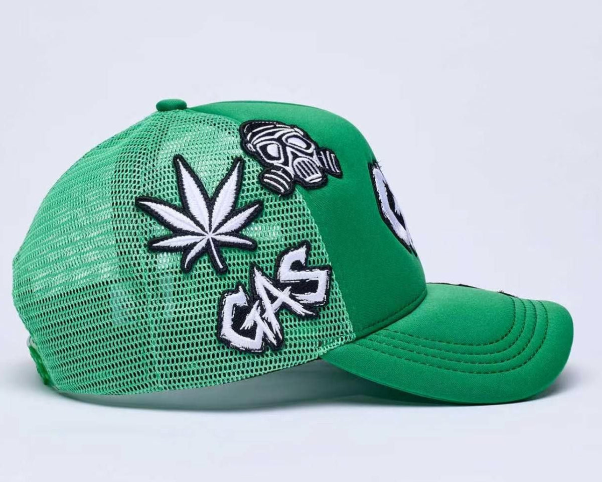 Gas services 24/7 snapback trucker hat by GAS SERVICE