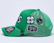 Gas services 24/7 snapback trucker hat by GAS SERVICE