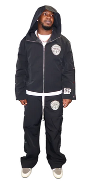 Legends Prevail shield swishy sweat suit by TODAYS TRENDS