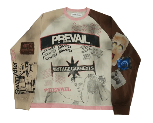 Legends prevail color block long sleeve t-shirt - T-SHIRT L/S - Cityswagusa.com