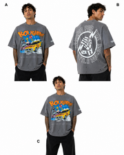 Roughplay drag race t-shirt by ROUGH PLAY