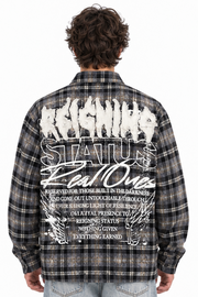 Rebel minds button up flannel shirt by REBEL MINDS