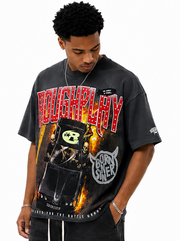 Rough play born sinner t-shirt by ROUGH PLAY