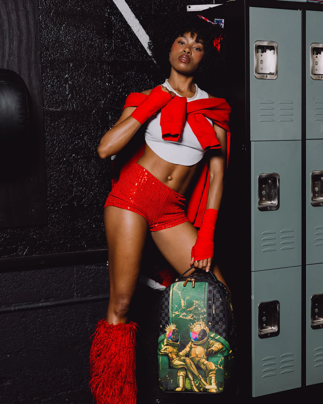 Sprayground astromane and queen backpack by SPRAYGROUND