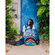 Sprayground Lucky Pack Backpack - Sprayground embellished fleece monster dlxsr backpack by SPRAYGROUND