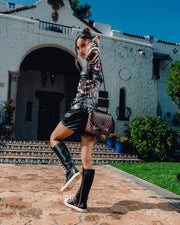 Sprayground sharks in paris grin and grind handbag by SPRAYGROUND