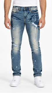 Focus r&r distressed skinny denim by FOCUS