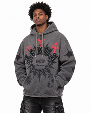 First row shadow worship sacred legacy hoodie by FIRST ROW