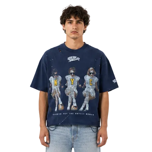 Roughplay cheerleader t-shirt by ROUGH PLAY