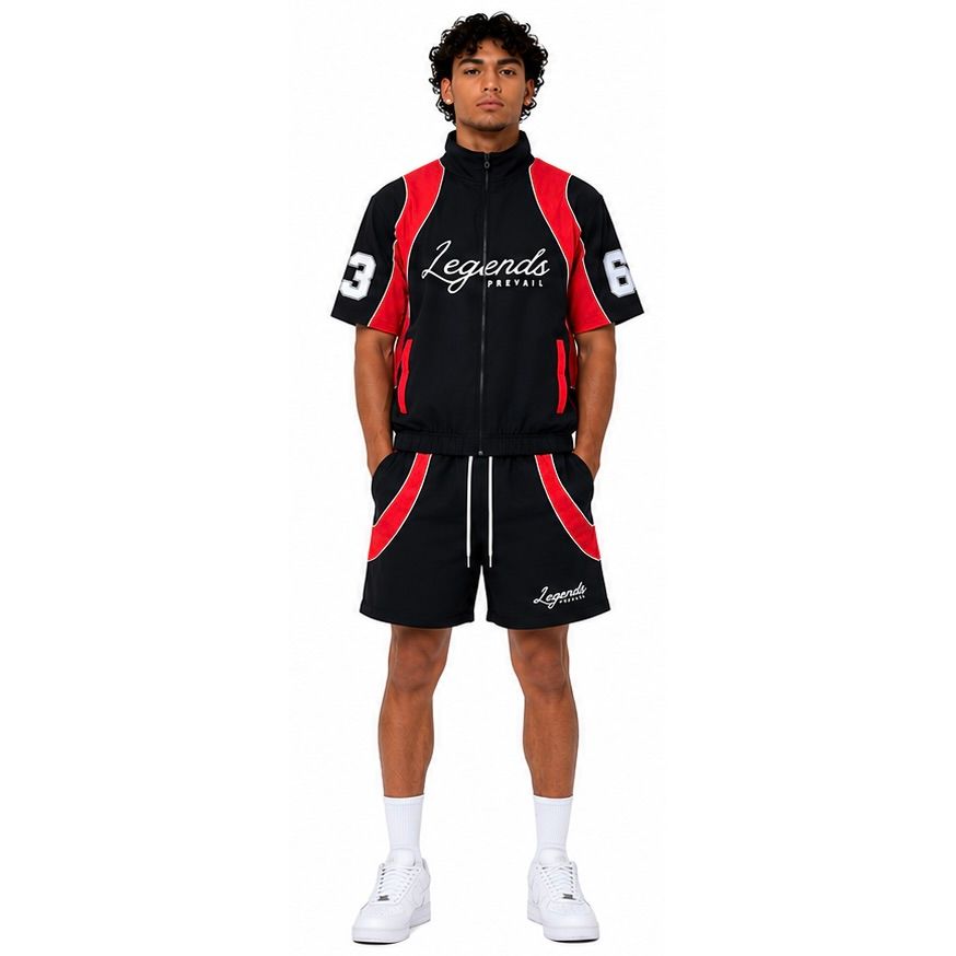 Legends prevail crinkle short set by LEGENDS PREVAIL
