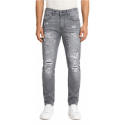 M.society slim straight fit rip and repair denim by M.SOCIETY