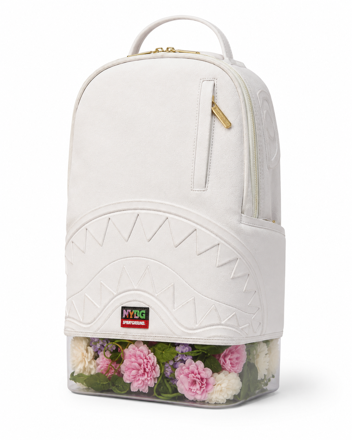 Sprayground nybg clear flower compartment dlxsv backpack by SPRAYGROUND