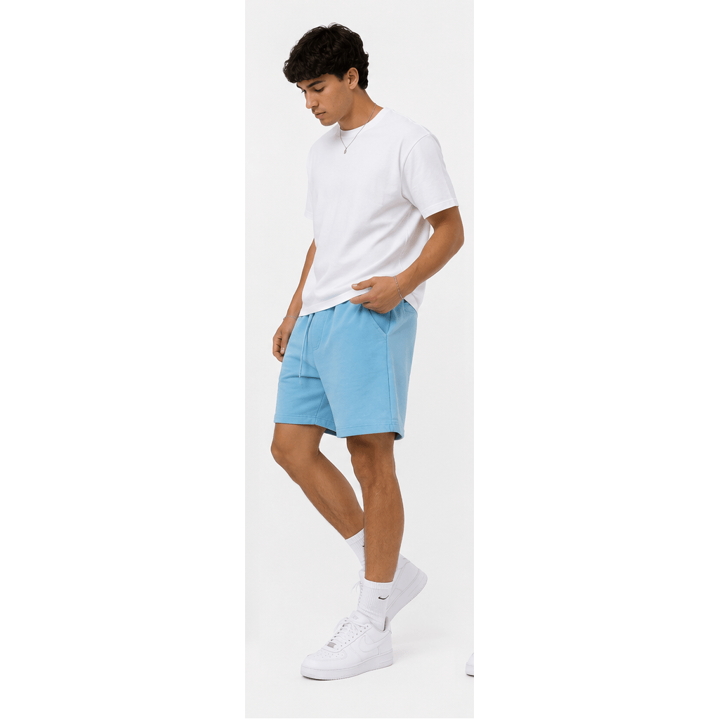 Rebel Minds acid wash f/t shorts - SHORTS - Cityswagusa.com