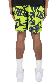 Rebel Minds rebel puff nylon shorts by REBEL MINDS