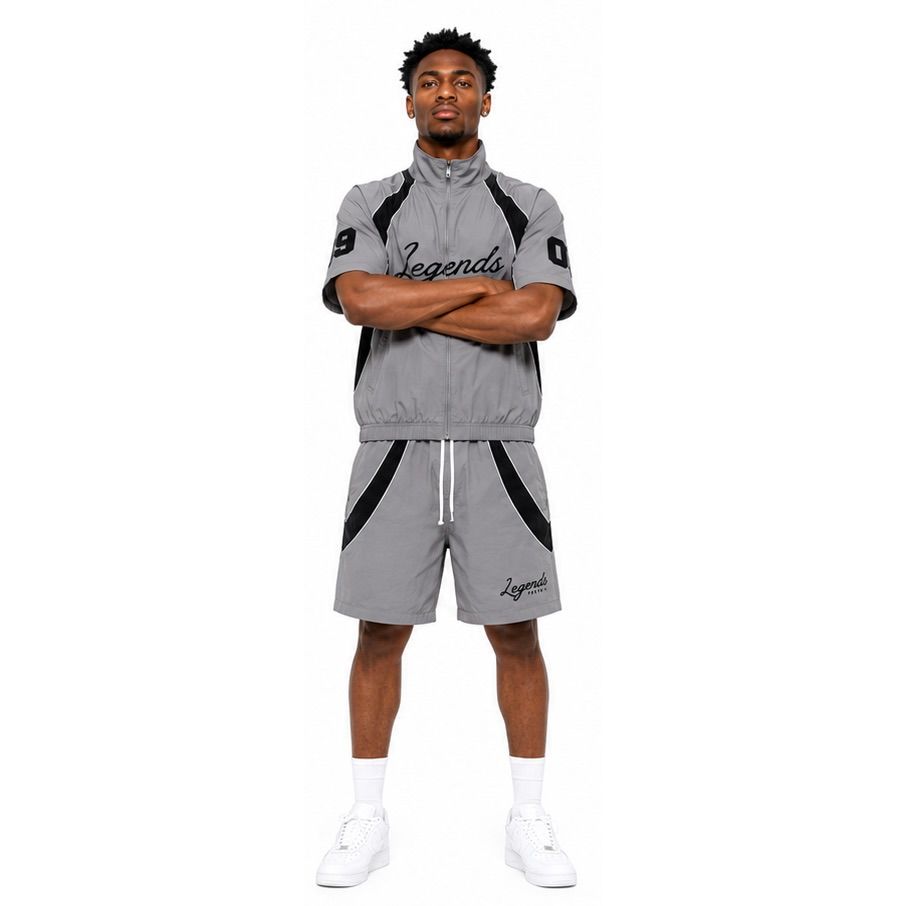 Legends prevail crinkle short set by LEGENDS PREVAIL