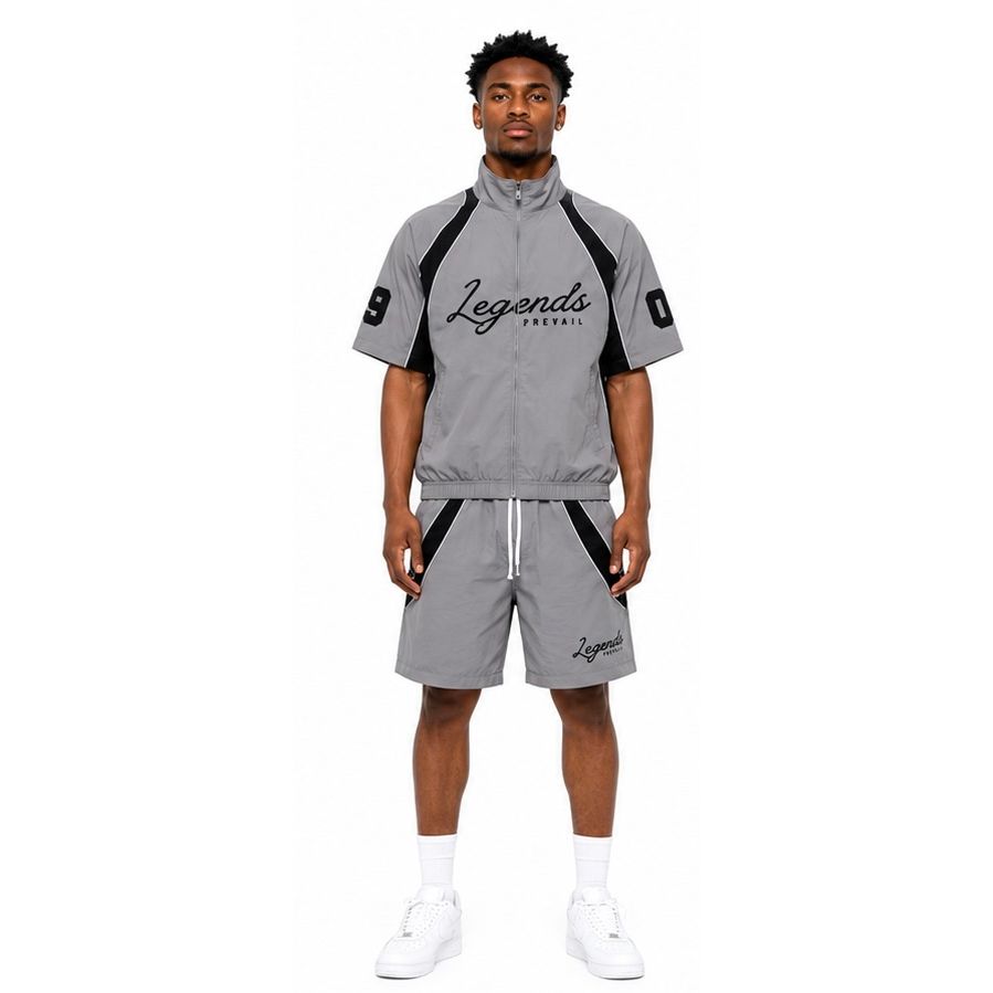 Legends prevail crinkle short set by LEGENDS PREVAIL