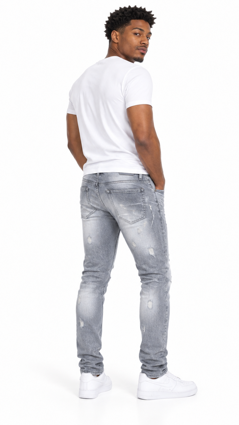 Focus r&r distressed skinny denim by FOCUS
