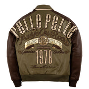 Pelle Pelle true to our roots rhinestone leather jacket by PELLE PELLE