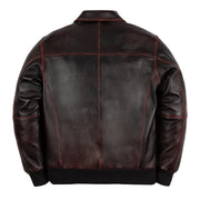 Pelle Pelle basic corded leather jacket by PELLE PELLE