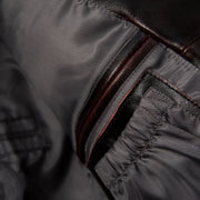 Pelle Pelle basic corded leather jacket by PELLE PELLE
