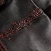 Pelle Pelle basic corded leather jacket by PELLE PELLE
