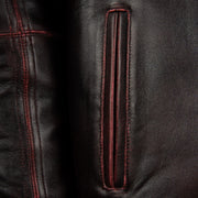 Pelle Pelle basic corded leather jacket by PELLE PELLE