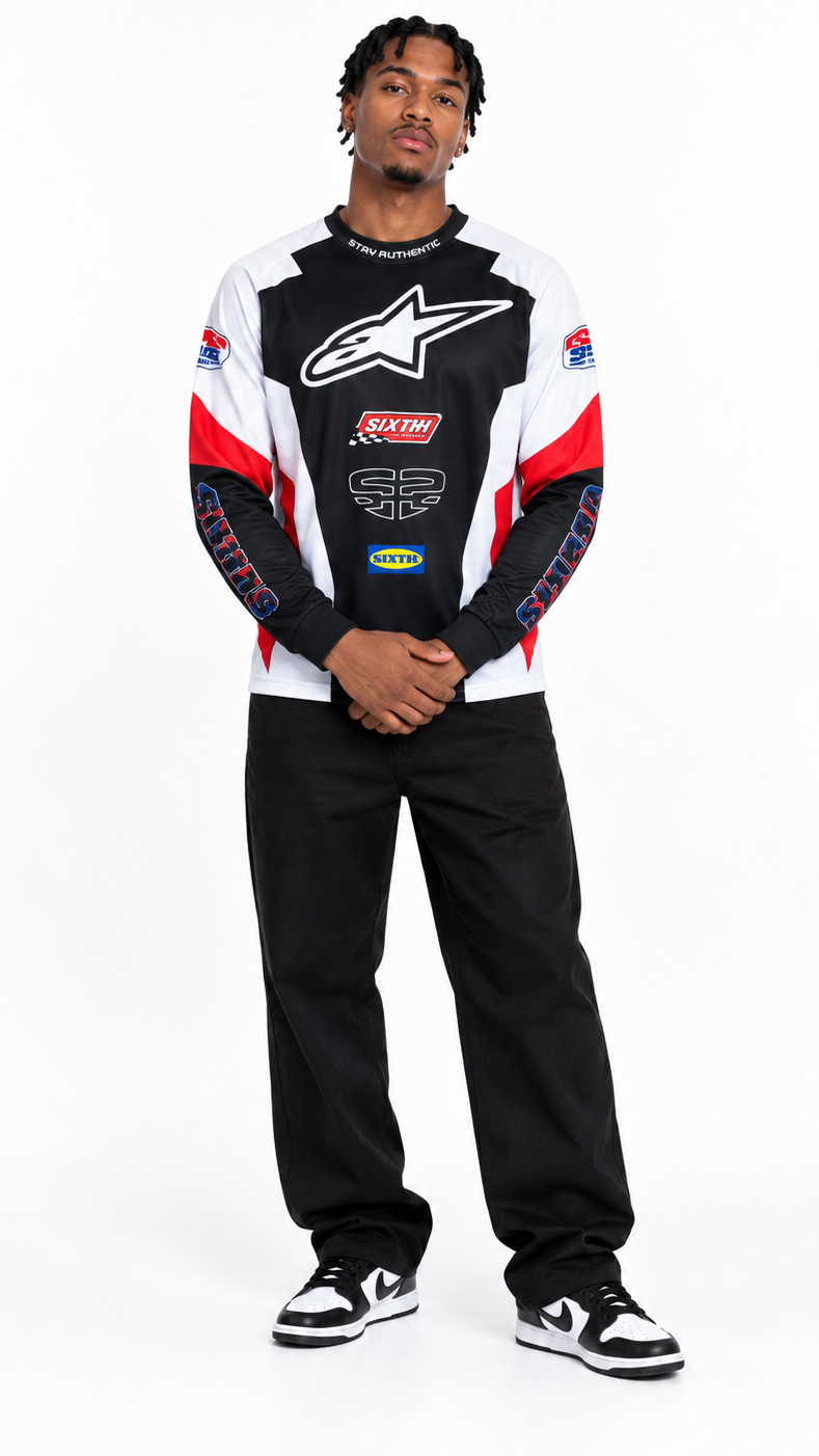 Sixth society moto jersey by SIXTH SOCIETY