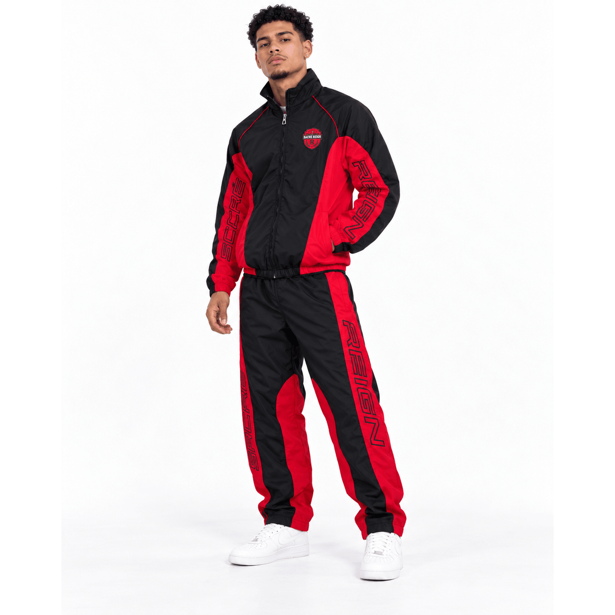 Sacre reign multi panel nylon jacket. - JACKET - Cityswagusa.com