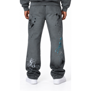 Rare peace distressed logo sweatpant by RARE PEACE