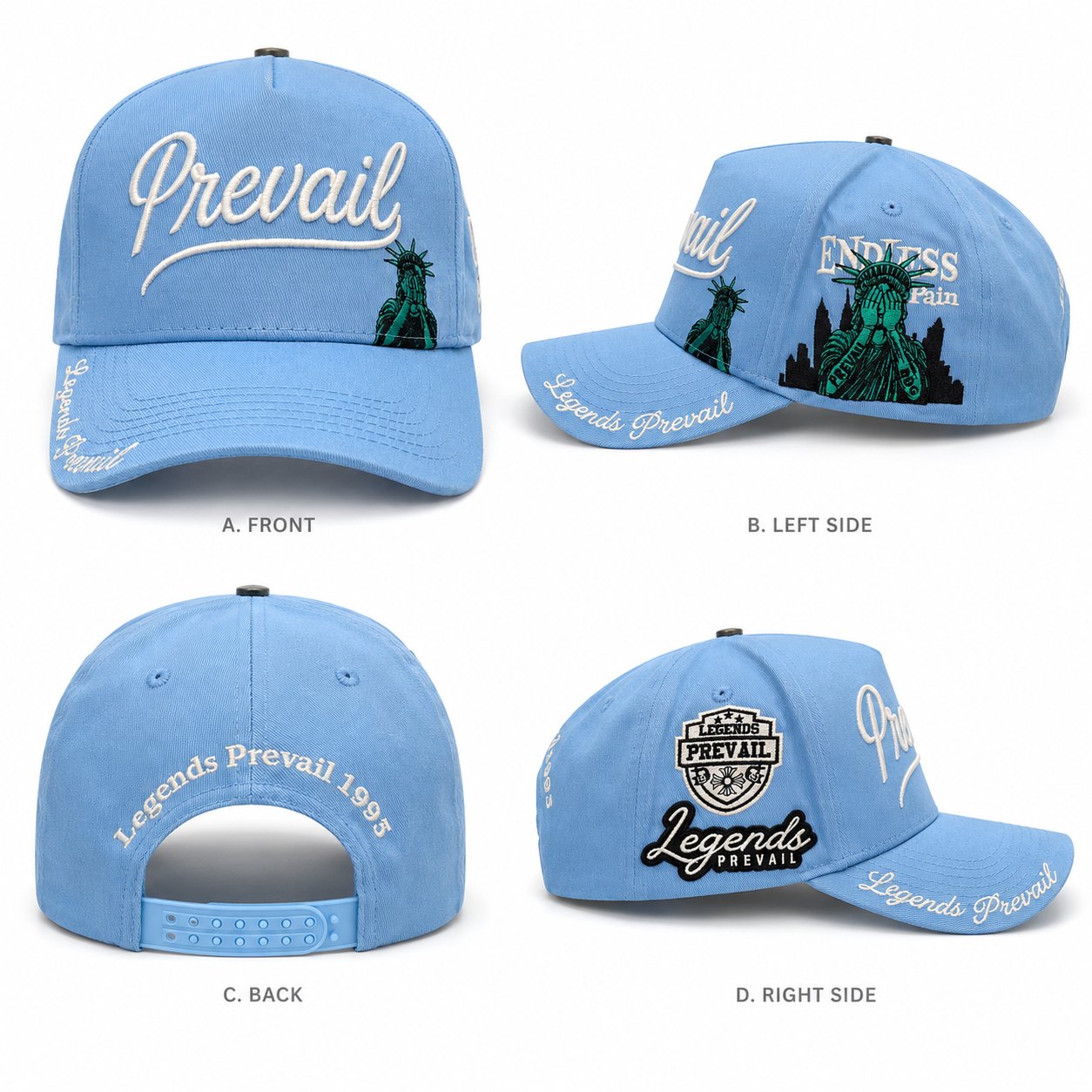 Legends prevail snapback hat by LEGENDS PREVAIL